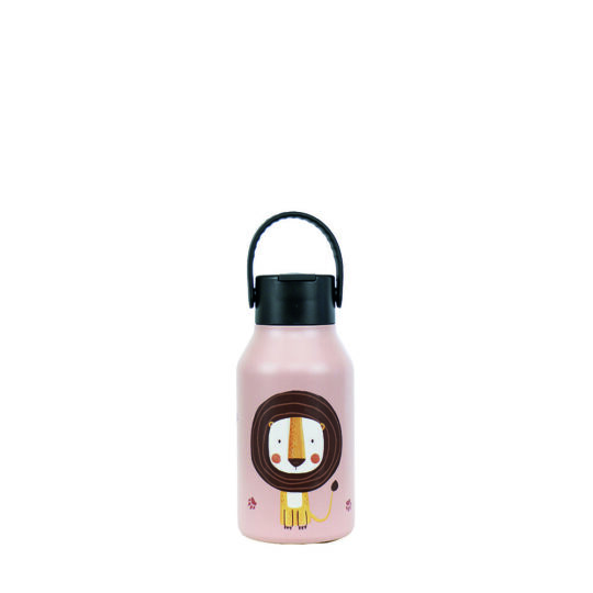Runbott Mii Nerezová termofľaša s izoláciou – 350ml, Lev