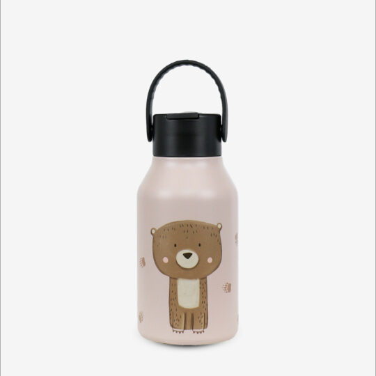 Runbott Mii Nerezová termofľaša s izoláciou – 350ml, Medveď