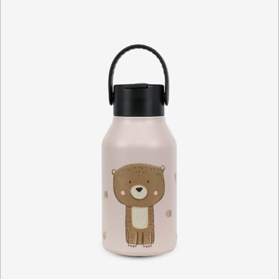 Runbott Mii Nerezová termofľaša s izoláciou – 350ml, Medveď