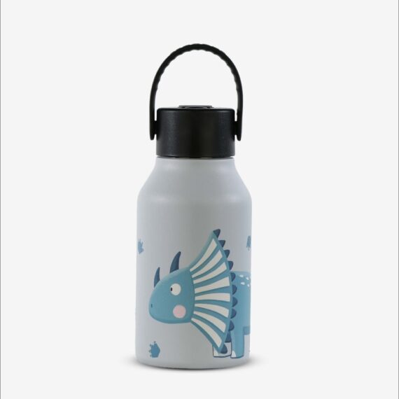 Runbott Mii Nerezová termofľaša s izoláciou – 350ml, Triceratops