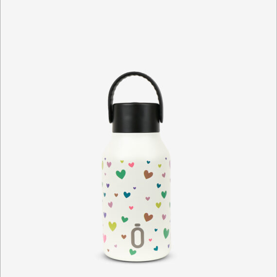 Runbott Mii Nerezová termofľaša s izoláciou – 350ml, Krémová Konfetti