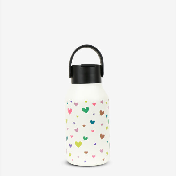 Runbott Mii Nerezová termofľaša s izoláciou – 350ml, Krémová Konfetti