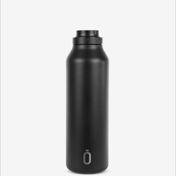 Runbott Mii Nerezová termofľaša s izoláciou – 600ml, Čierny
