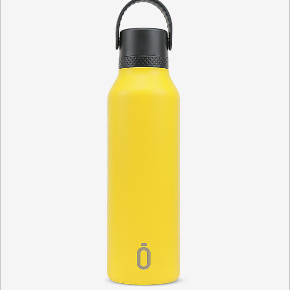 Runbott Mii Nerezová termofľaša s izoláciou – 600ml, Žltá