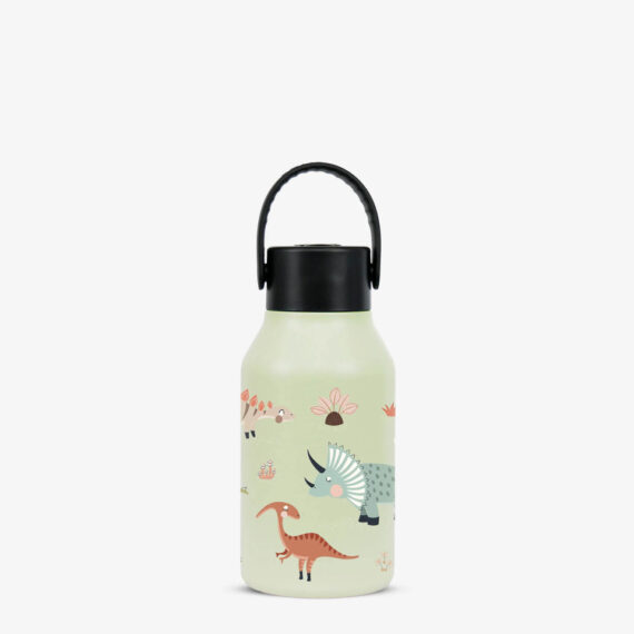 Runbott Mii Nerezová termofľaša s izoláciou – 350ml, Dinosaury