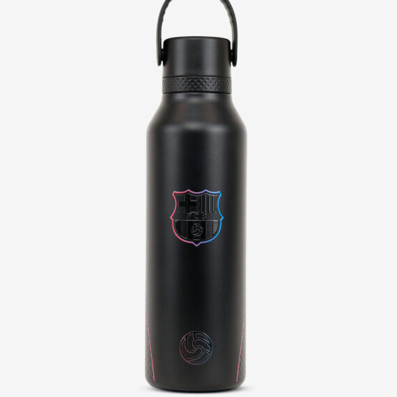 Runbott Mii Nerezová termofľaša s izoláciou – 600ml, FC Barcelona čierna