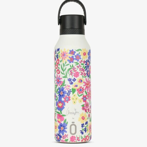 Runbott Mii Nerezová termofľaša s izoláciou – 600ml, Kvety
