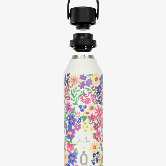 Runbott Mii Nerezová termofľaša s izoláciou – 600ml, Kvety