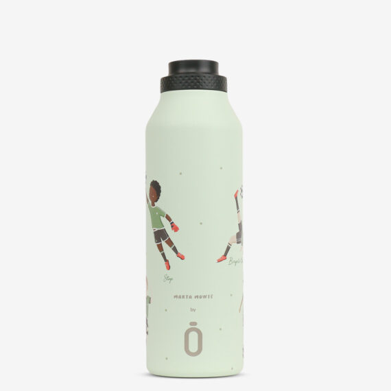 Runbott Mii Nerezová termofľaša s izoláciou – 600ml, Futbalová lopta