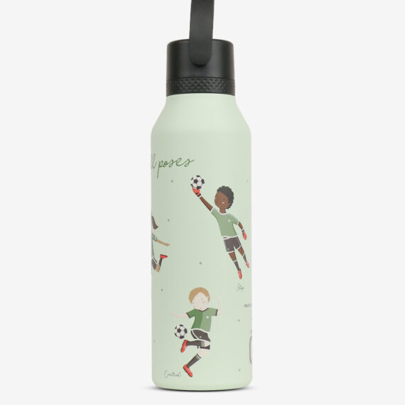 Runbott Mii Nerezová termofľaša s izoláciou – 600ml, Futbalová lopta