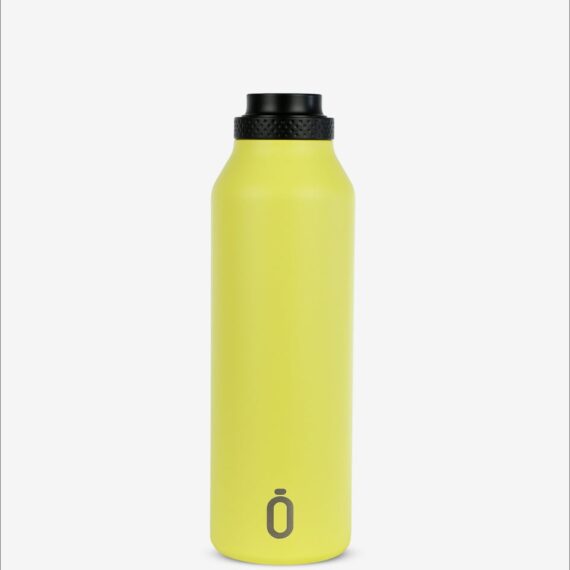 Runbott Mii Nerezová termofľaša s izoláciou – 600ml, Citrónová žltá
