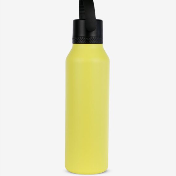 Runbott Mii Nerezová termofľaša s izoláciou – 600ml, Citrónová žltá