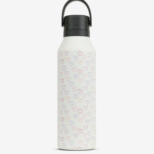Runbott Mii Nerezová termofľaša s izoláciou – 600ml, Rytmus srdca