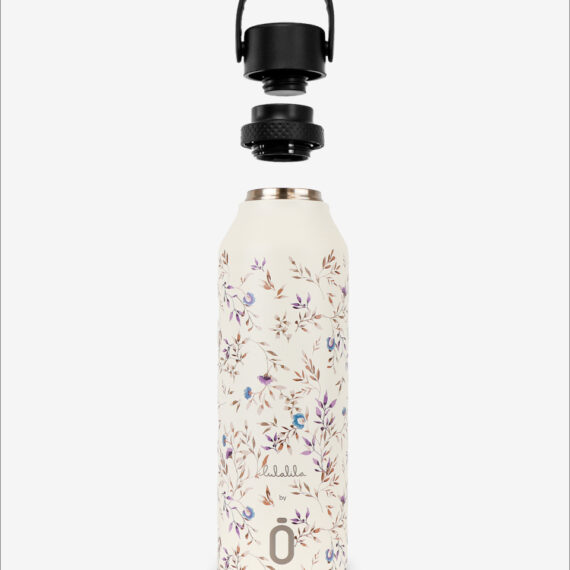 Runbott Mii Nerezová termofľaša s izoláciou – 600ml, polné kvety