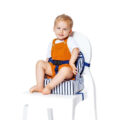 BabyToLove Easy Up Prenosná detská stolička/podsedák – modré pásiky