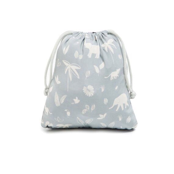 BabyToLove Ultra kompaktná látková stolička s navlečením na opierku – Green Tropic