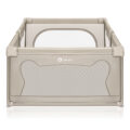 LIONELO Ohrádka pre deti Willow Beige Sand 127 x 187 cm