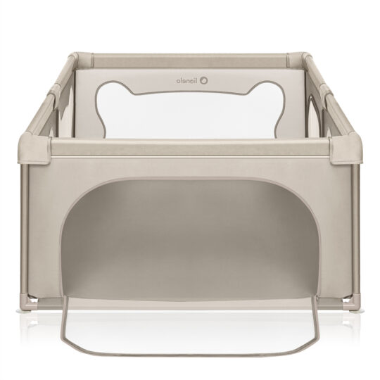 LIONELO Ohrádka pre deti Willow Beige Sand 127 x 187 cm