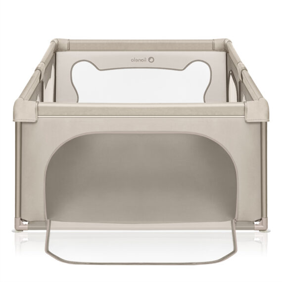 LIONELO Ohrádka pre deti Willow Beige Sand 127 x 187 cm