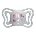 CHICCO Cumlík Physio Light silikónový dievča 2-6m, 2 ks