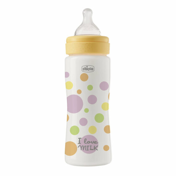 CHICCO Fľaša dojčenská Perfect Easy 330 ml fast silikón dievča 4m+