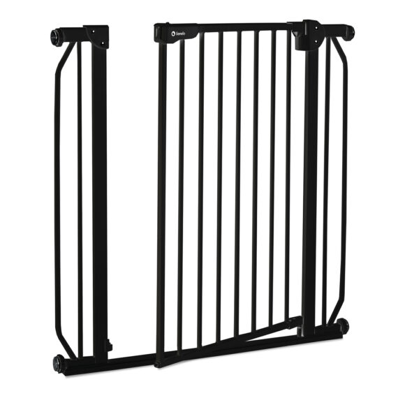 LIONELO Detská zábrana Truus Slim Black Onyx 75-105 cm