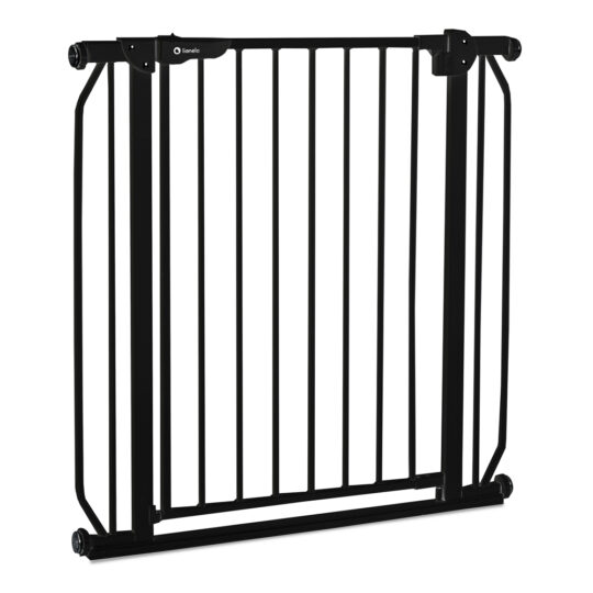 LIONELO Detská zábrana Truus Slim Black Onyx 75-105 cm