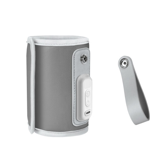 LIONELO Ohrievač fliaš cestovný Thermup Go Grey Silver