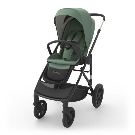 KINDERKRAFT Kočík kombinovaný 2v1 Prime 3 Dark Green