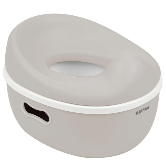 NATTOU Nočník učiaci 3v1 Potty Dusty pink