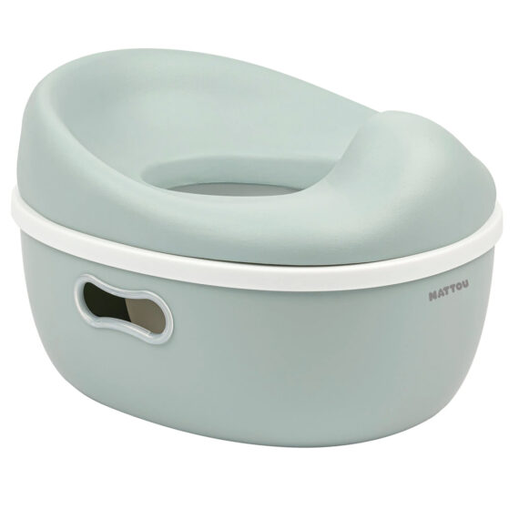 NATTOU Nočník učiaci 3v1 Potty Sage green