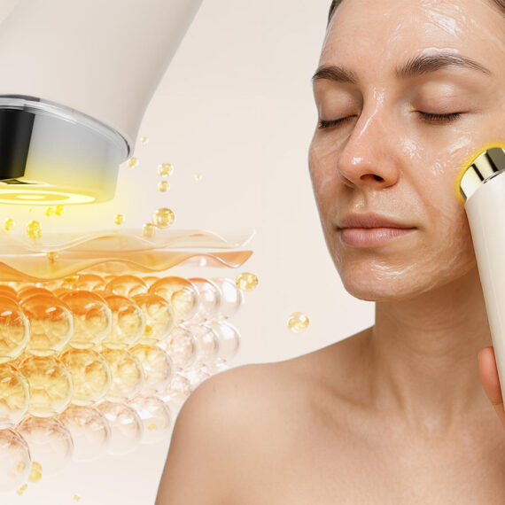 NENO Beauty Multifunkčný prístroj pre starostlivosť o tvár s mikroprúdmi a technológiou omladenia pl