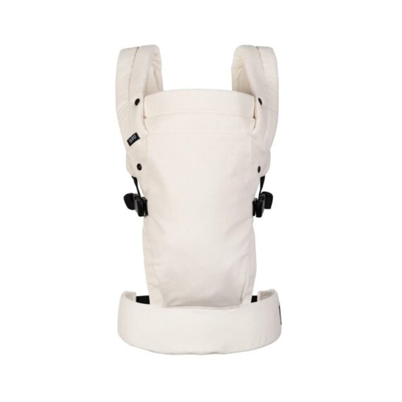 BOBA Auri Ergonomický nosič pre deti (3,2–20 kg), bavlnený manšestrový nosič 3v1, krémový