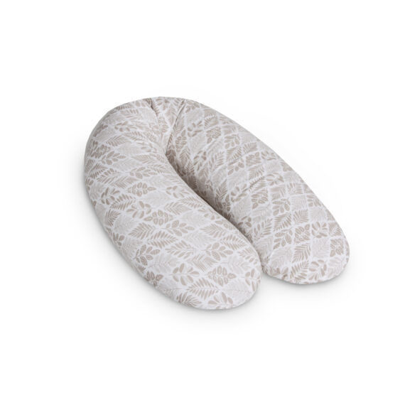 CEBA Vankúš na dojčenie Cebuška Multi Žerzej Brown Leaves 190 cm