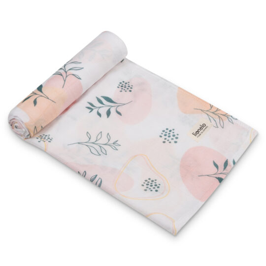 LIONELO Bambusové plienky Bamboo Set Leaf, 3 ks