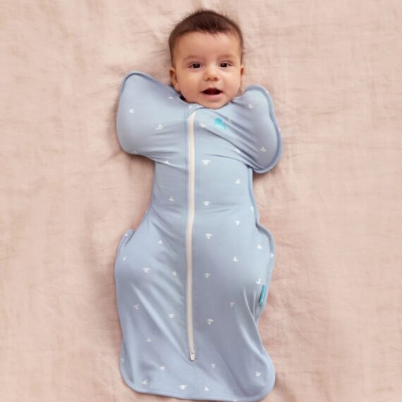 Love To Dream Swaddle UP Zavinovačka veľ. XS člny, FÁZA1, 1 TOG Bambusová viskóza