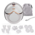 KINDERKRAFT Odsávačka materského mlieka Single Hands-free Mamaflow Gold