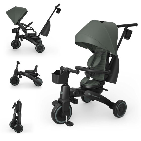 KINDERKRAFT Trojkolka Jazz 3 Green, 9m+