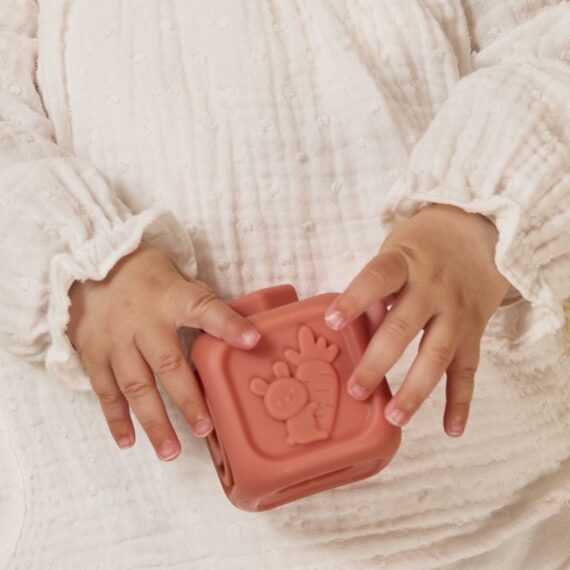 Miniland Mäkké senzorické kocky pre bábätká (sada)