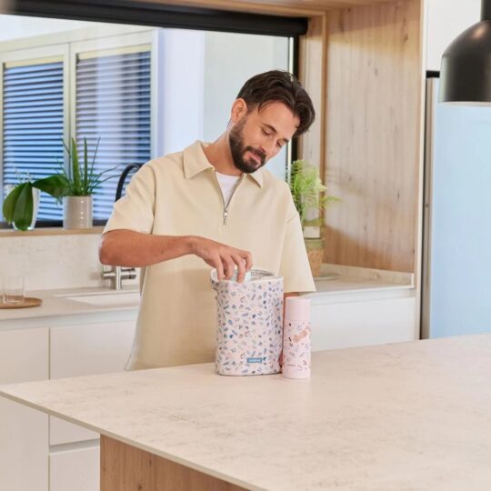 Miniland Dvojitý termoobal na fľaše a termosky Dreamland – 2 x 500 ml