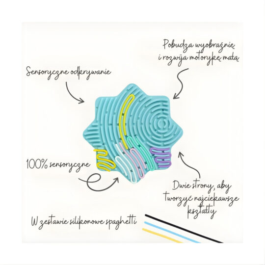 Miniland Flexihetti Senzorické puzzle – Hviezda
