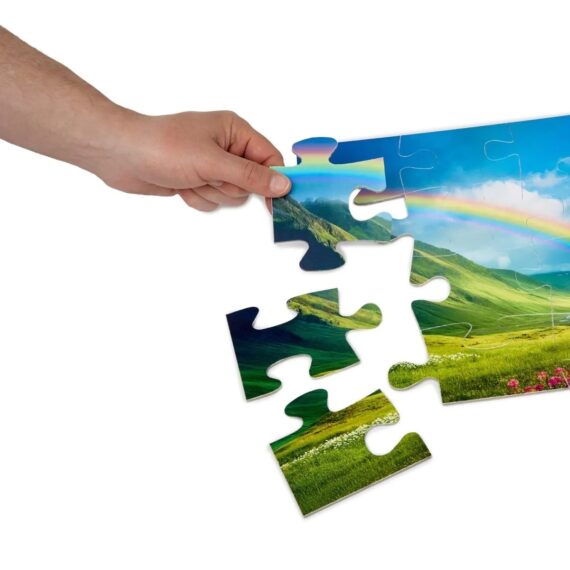 Miniland Vzdelávacie puzzle Zázraky počasia Mind&Move – Spoznávanie prírody