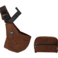 Boba Buddy Sling Ergonomický bedrový nosič na bok (8–20 kg), 100% bavlna, hnedý