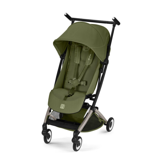 CYBEX Golfový kočík Libelle Moss Green Gold (Taupe Frame) Gold