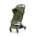 CYBEX Golfový kočík Orfeo Moss Green Gold (Taupe Frame) Gold