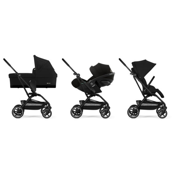 CYBEX Športový kočík Eezy S Twist+ 2 Black - Magic Black Gold