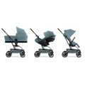 CYBEX Športový kočík Eezy S Twist+ 2 Taupe - Stormy Blue Gold