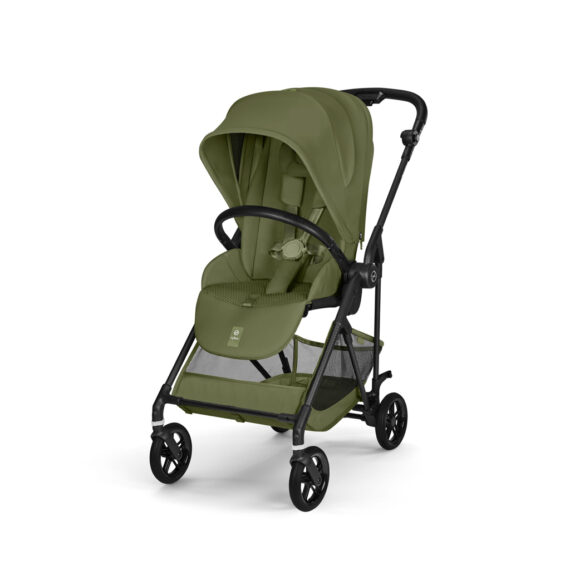 CYBEX Športový kočík Melio Carbon Moss Green Gold