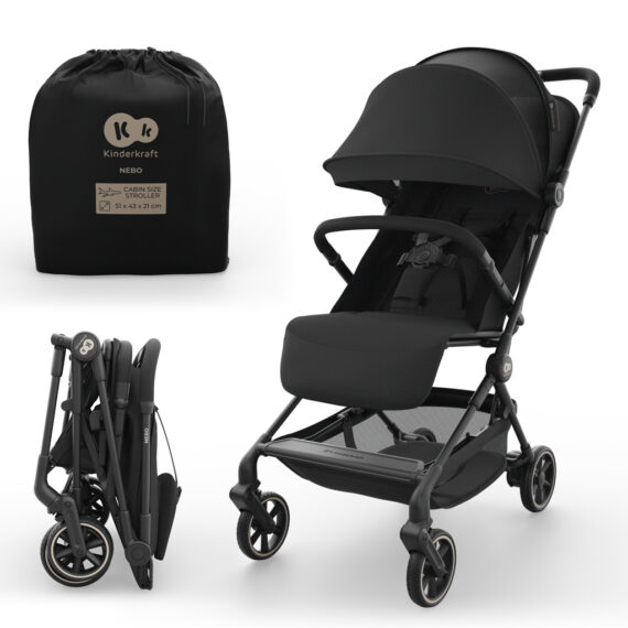 KINDERKRAFT Kočík športový Nebo Midnight Black