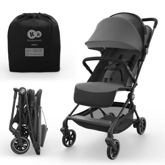 KINDERKRAFT Kočík športový Nebo Platinum Grey
